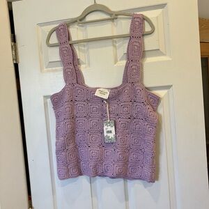 Hyacinth House | crochet top